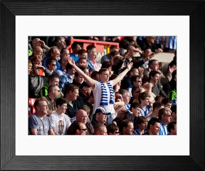 Framed Print : Brighton & Hove Albion Fans in Full Force at Nottingham Forest, Championship Clash - 24th March 2012 Framed Print : Brighton & Hove Albion Fans in Full Force at Nottingham Forest, Championship Clash - 24th March 2012