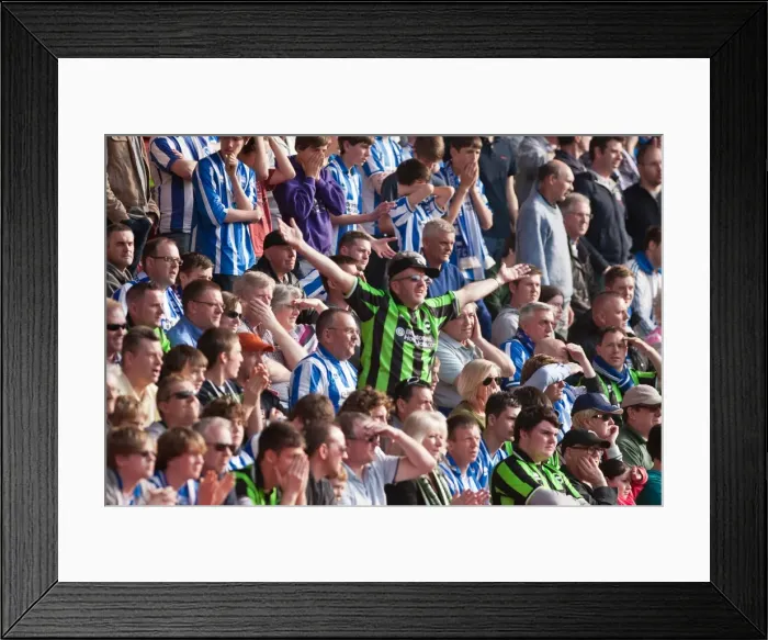 Framed Print : Brighton & Hove Albion Fans Unwavering Passion at Nottingham Forest Championship Match, March 2012 Framed Print : Brighton & Hove Albion Fans Unwavering Passion at Nottingham Forest Championship Match, March 2012