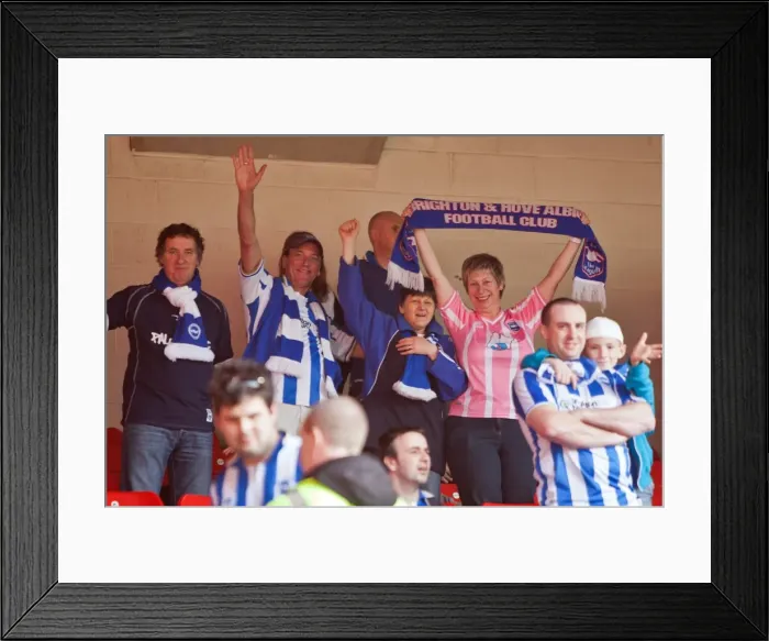 Framed Print : Flashback: Thrilling 2011-12 Season - Brighton & Hove Albion vs. Nottingham Forest (Away) Framed Print : Flashback: Thrilling 2011-12 Season - Brighton & Hove Albion vs. Nottingham Forest (Away)