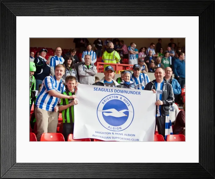 Framed Print : A Glance Back: Brighton & Hove Albion vs. Nottingham Forest (Away) - March 24, 2012 (Season 2011-12) Framed Print : A Glance Back: Brighton & Hove Albion vs. Nottingham Forest (Away) - March 24, 2012 (Season 2011-12)