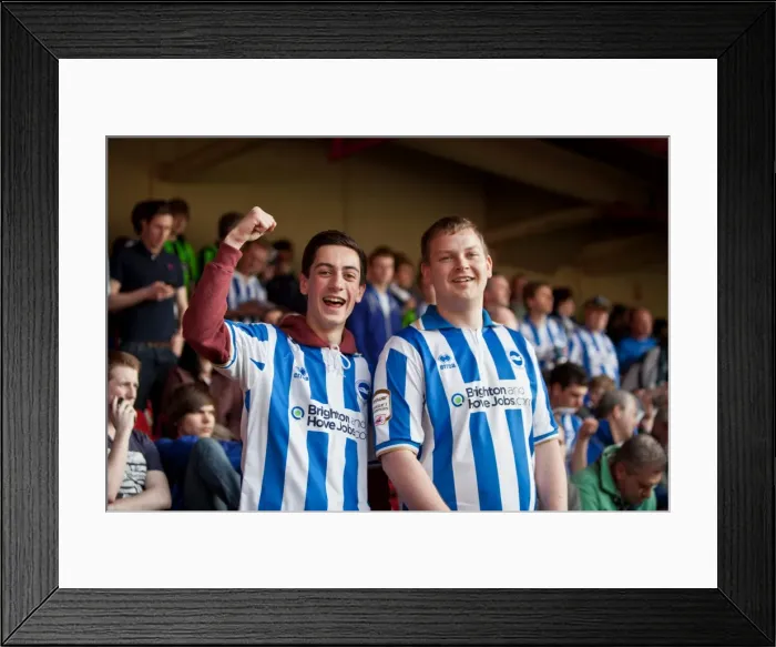 Framed Print : Brighton & Hove Albion at Nottingham Forest (2011-12 Season: Away Game - March 24) Framed Print : Brighton & Hove Albion at Nottingham Forest (2011-12 Season: Away Game - March 24)