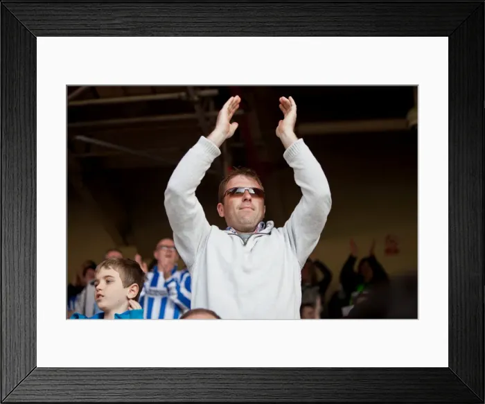 Framed Print : Brighton & Hove Albion vs. Nottingham Forest: 2011-12 Away Game Framed Print : Brighton & Hove Albion vs. Nottingham Forest: 2011-12 Away Game