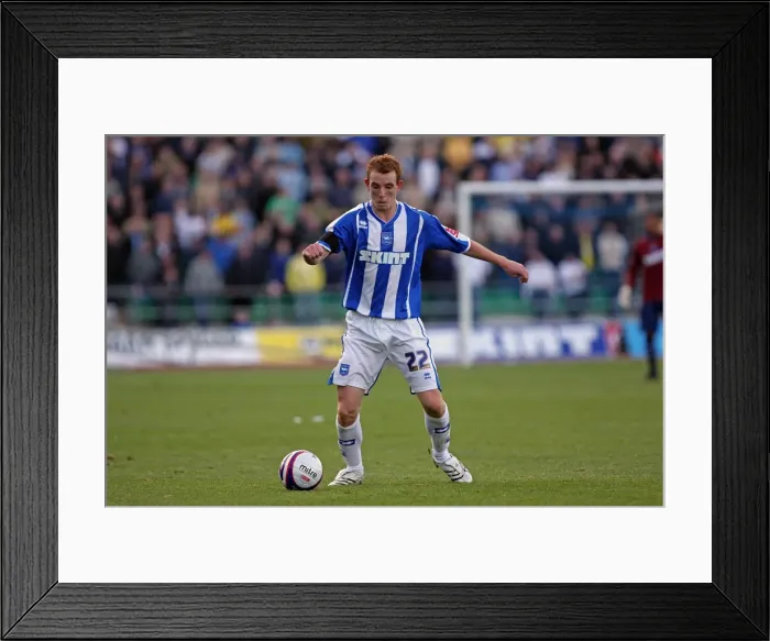 Framed Print : Intense Moment: Leeds United vs. Brighton & Hove Albion FC - Home Match Action Framed Print : Intense Moment: Leeds United vs. Brighton & Hove Albion FC - Home Match Action