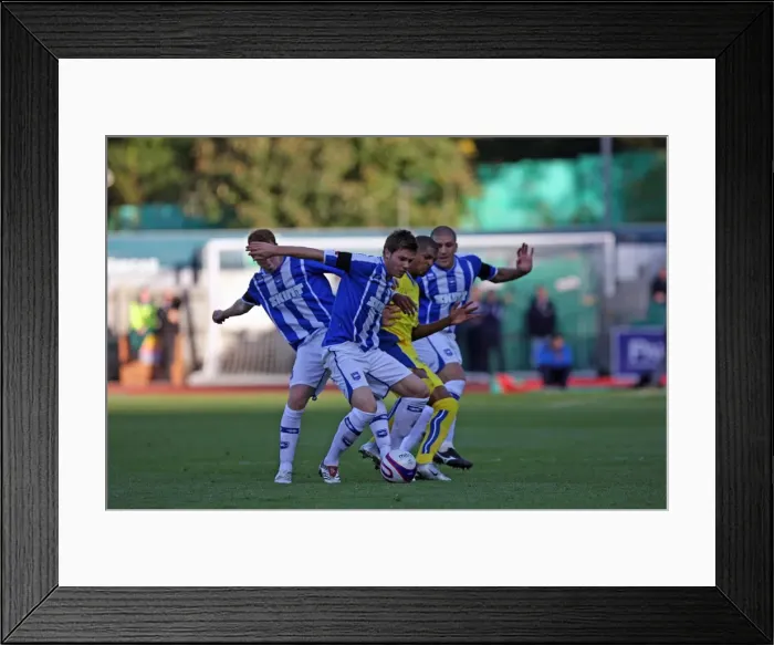 Framed Print : Brighton and Hove Albion vs Leeds United: Intense Match Action at Elland Road Framed Print : Brighton and Hove Albion vs Leeds United: Intense Match Action at Elland Road