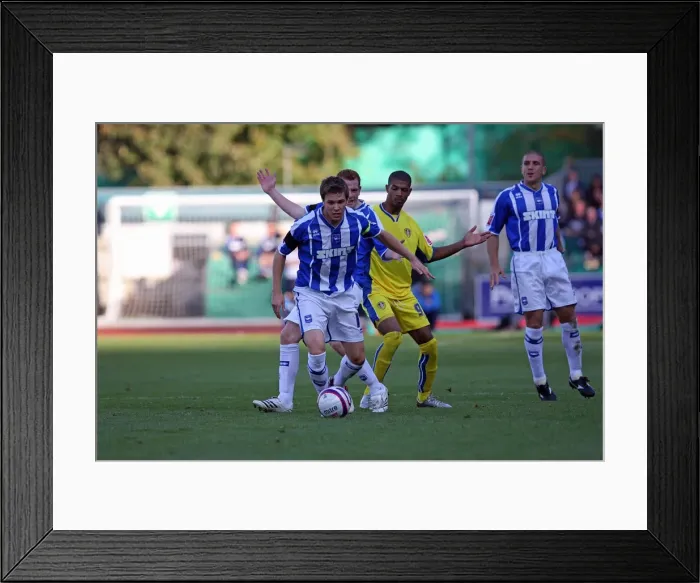 Framed Print : Intense Football Rivalry: Leeds United vs. Brighton & Hove Albion Framed Print : Intense Football Rivalry: Leeds United vs. Brighton & Hove Albion