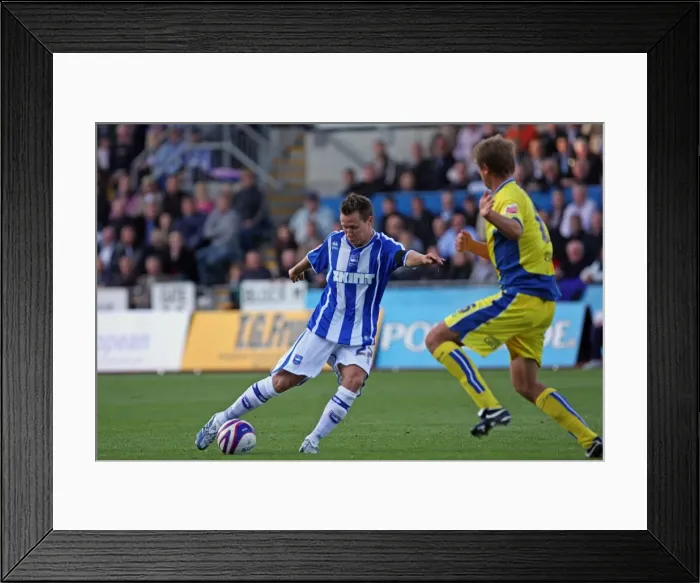 Framed Print : Intense Moment: Leeds United vs. Brighton & Hove Albion FC - Home Game Match Action Framed Print : Intense Moment: Leeds United vs. Brighton & Hove Albion FC - Home Game Match Action