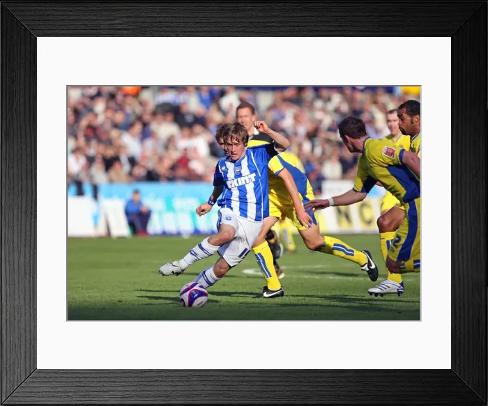 Framed Print : Leeds United home Match Action 2007-08 Framed Print : Leeds United home Match Action 2007-08