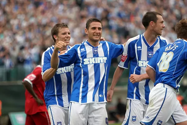 Brighton and Hove Albion vs. Southend United: Intense Home Match Action