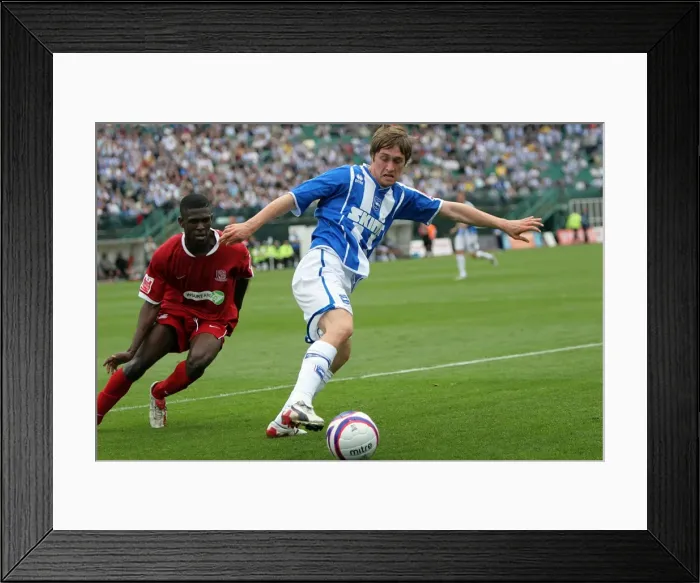 Framed Print : Intense Rivalry: Brighton & Hove Albion vs. Southend United (2007-08) - A Football Battle Framed Print : Intense Rivalry: Brighton & Hove Albion vs. Southend United (2007-08) - A Football Battle