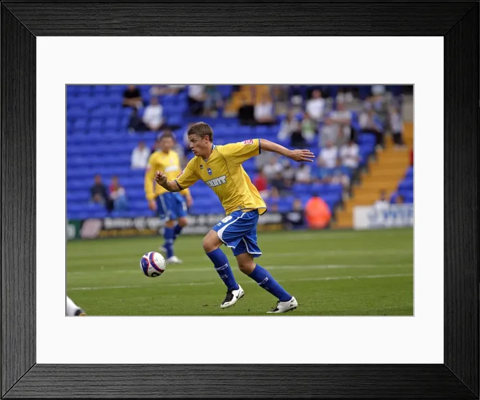 Framed Print : Tranmere Rovers away match action 2007-08 Framed Print : Tranmere Rovers away match action 2007-08