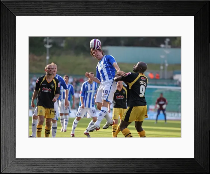 Framed Print : Intense Battle on Home Turf: Brighton & Hove Albion vs Yeovil Town (2007-08) Framed Print : Intense Battle on Home Turf: Brighton & Hove Albion vs Yeovil Town (2007-08)