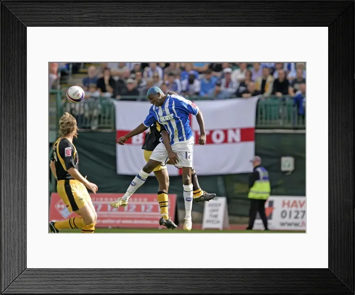 Framed Print : Intense Moments: Brighton & Hove Albion vs Yeovil Town (2007-08 Home Match) Framed Print : Intense Moments: Brighton & Hove Albion vs Yeovil Town (2007-08 Home Match)