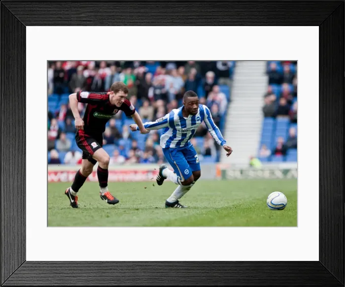 Framed Print : Kazenga LuaLua's Championship Showdown: Brighton & Hove Albion vs. Middlesbrough (March 31, 2012) Framed Print : Kazenga LuaLua's Championship Showdown: Brighton & Hove Albion vs. Middlesbrough (March 31, 2012)