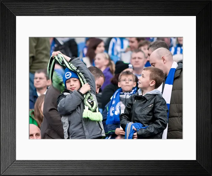 Framed Print : Brighton & Hove Albion vs. Middlesbrough: 2011-12 Home Game Framed Print : Brighton & Hove Albion vs. Middlesbrough: 2011-12 Home Game