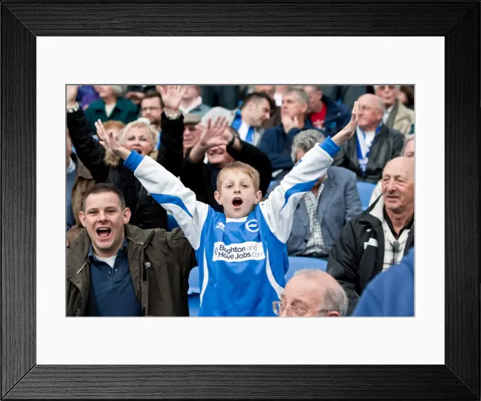 Framed Print : Brighton & Hove Albion vs. Middlesbrough: 2011-12 Home Game Framed Print : Brighton & Hove Albion vs. Middlesbrough: 2011-12 Home Game