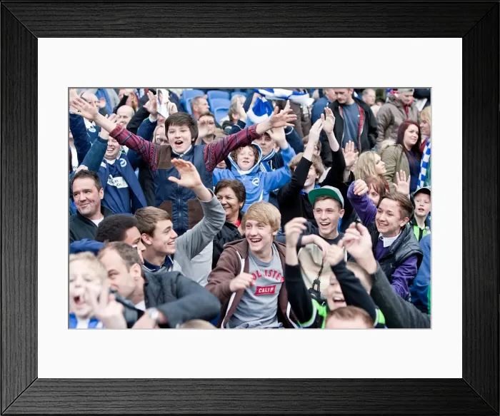 Framed Print : A Home Battle: Brighton & Hove Albion vs. Middlesbrough (2011-12 Season - Home Games) Framed Print : A Home Battle: Brighton & Hove Albion vs. Middlesbrough (2011-12 Season - Home Games)