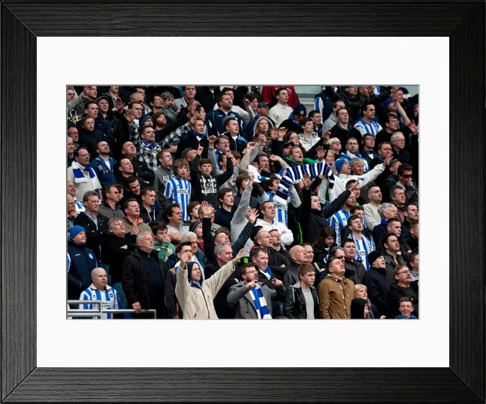 Framed Print : Brighton & Hove Albion vs. Middlesbrough: Home Game - March 2012 Framed Print : Brighton & Hove Albion vs. Middlesbrough: Home Game - March 2012