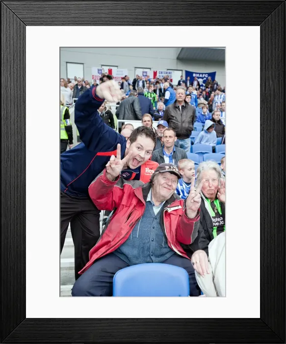 Framed Print : Brighton & Hove Albion vs. Middlesbrough (2011-12 Home Game) Framed Print : Brighton & Hove Albion vs. Middlesbrough (2011-12 Home Game)