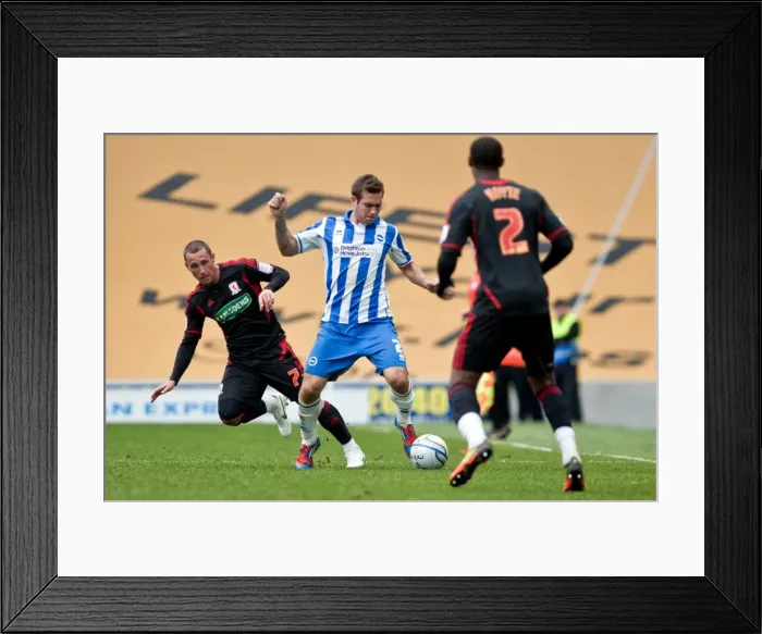 Framed Print : Brighton & Hove Albion vs. Middlesbrough: Home Game - March 2012 Framed Print : Brighton & Hove Albion vs. Middlesbrough: Home Game - March 2012