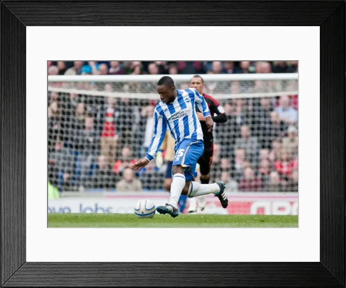 Framed Print : Kazenga LuaLua: In Action for Brighton & Hove Albion Against Middlesbrough, Npower Championship, Amex Stadium, March 2012 Framed Print : Kazenga LuaLua: In Action for Brighton & Hove Albion Against Middlesbrough, Npower Championship, Amex Stadium, March 2012