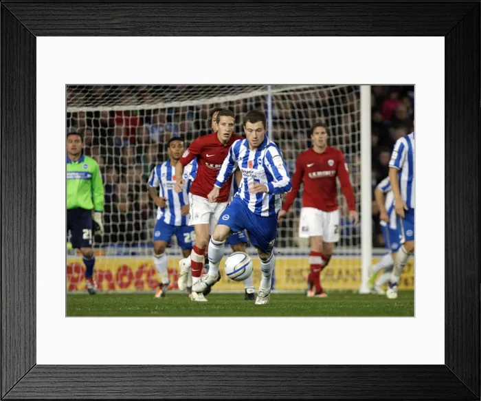 Framed Print : Brighton & Hove Albion vs Barnsley (2011-12): Home Game Highlights Framed Print : Brighton & Hove Albion vs Barnsley (2011-12): Home Game Highlights