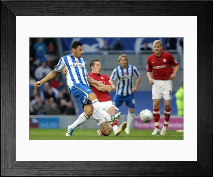 Framed Print : Brighton & Hove Albion vs Barnsley (2011-12): Home Game Highlights Framed Print : Brighton & Hove Albion vs Barnsley (2011-12): Home Game Highlights