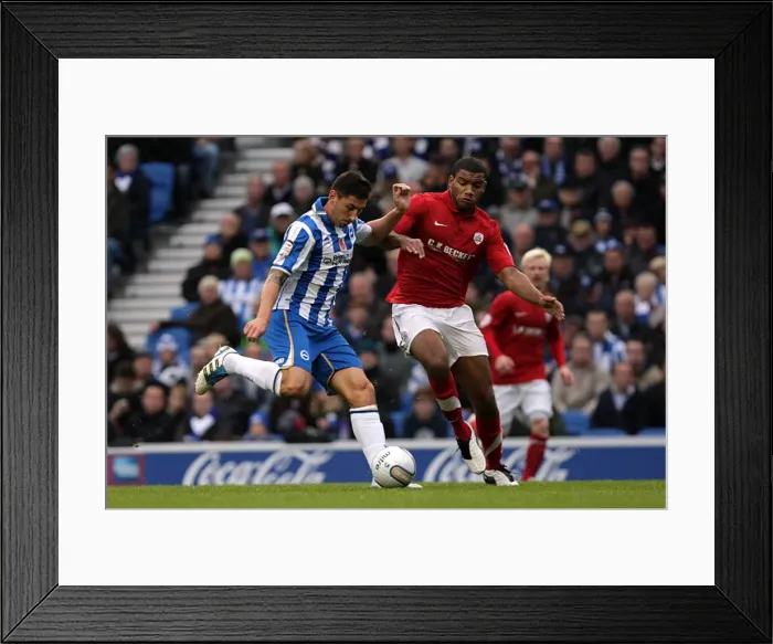 Framed Print : Brighton & Hove Albion: Home Victory Against Barnsley - November 6, 2011 (Season 2011-12) Framed Print : Brighton & Hove Albion: Home Victory Against Barnsley - November 6, 2011 (Season 2011-12)