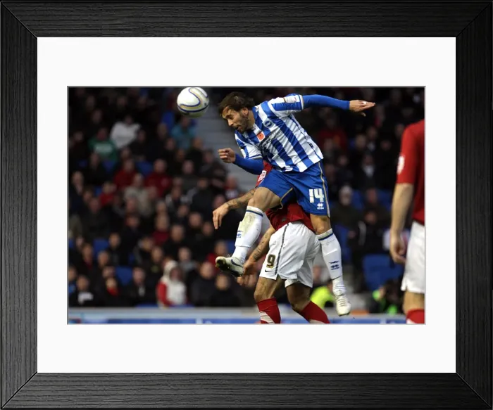 Framed Print : Brighton & Hove Albion vs Barnsley (2011-12): Home Game Highlights