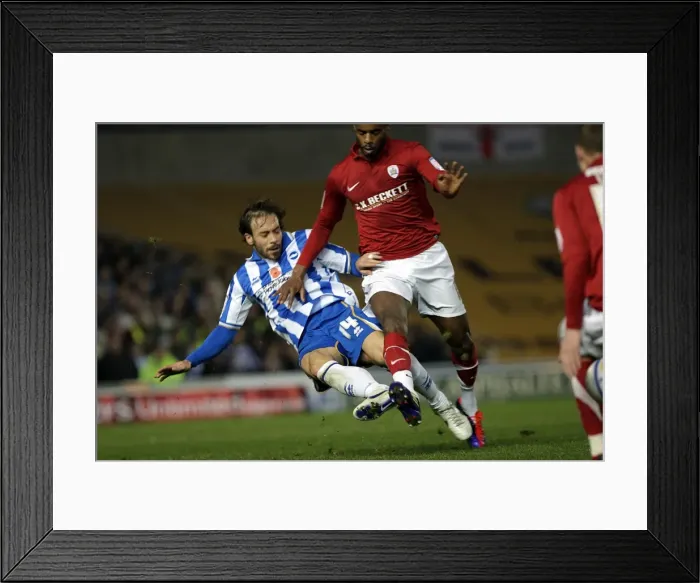 Framed Print : Brighton & Hove Albion vs Barnsley (2011-12): Home Game Highlights