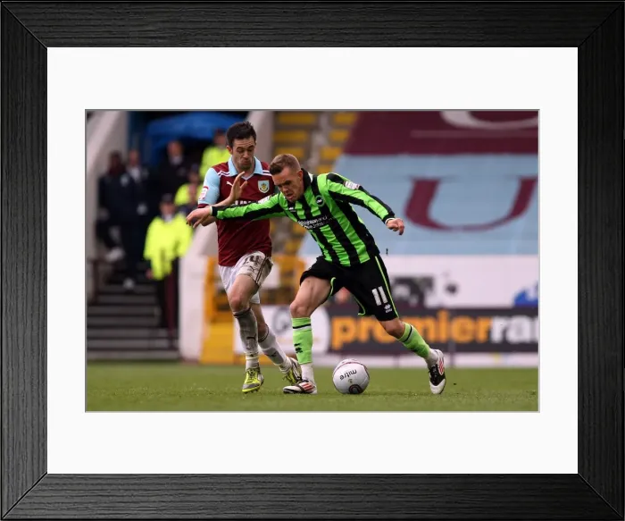 Framed Print : Burnley vs. Brighton & Hove Albion: Craig Noone in Action, Npower Championship, April 6, 2012 (Burnley) Framed Print : Burnley vs. Brighton & Hove Albion: Craig Noone in Action, Npower Championship, April 6, 2012 (Burnley)