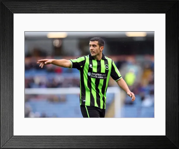 Framed Print : Gary Dicker of Brighton & Hove Albion in Action against Burnley, Npower Championship, Turf Moor, 2012 Framed Print : Gary Dicker of Brighton & Hove Albion in Action against Burnley, Npower Championship, Turf Moor, 2012