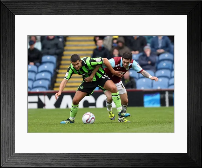 Framed Print : Gary Dicker in Action: Brighton & Hove Albion vs Burnley, Npower Championship 2012 Framed Print : Gary Dicker in Action: Brighton & Hove Albion vs Burnley, Npower Championship 2012