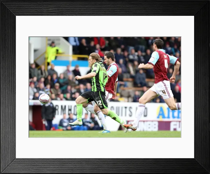 Framed Print : Craig Mackail-Smith in Action: Burnley vs. Brighton & Hove Albion, April 6, 2012 Framed Print : Craig Mackail-Smith in Action: Burnley vs. Brighton & Hove Albion, April 6, 2012