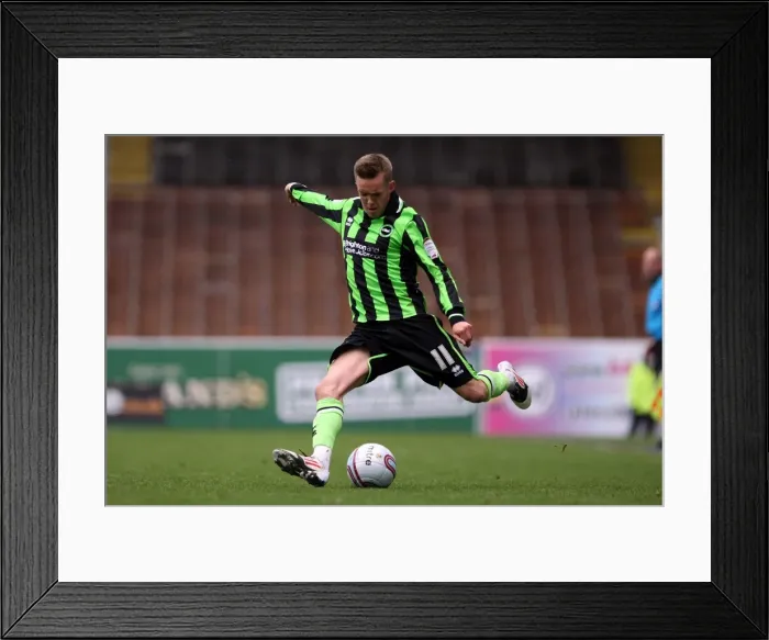 Framed Print : Brighton & Hove Albion's Craig Noone in Action Against Burnley - Championship Clash, April 2012 Framed Print : Brighton & Hove Albion's Craig Noone in Action Against Burnley - Championship Clash, April 2012