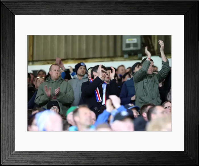 Framed Print : Brighton & Hove Albion vs. Burnley (Away Game), 06-04-12 Framed Print : Brighton & Hove Albion vs. Burnley (Away Game), 06-04-12