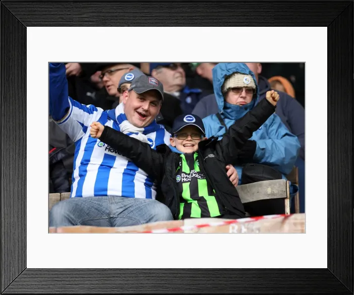 Framed Print : Brighton & Hove Albion Away Game vs. Burnley (06-04-12) - 2011-12 Season Framed Print : Brighton & Hove Albion Away Game vs. Burnley (06-04-12) - 2011-12 Season