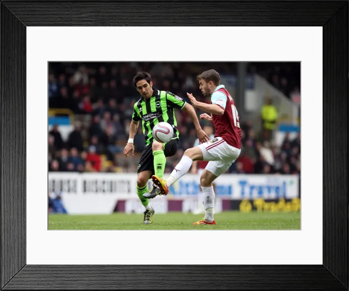 Framed Print : Vicente during Burnley v Brighton & Hove Albion, nPower Championship, Turf Moor, Burnley, Fri 6th April 2012 Framed Print : Vicente during Burnley v Brighton & Hove Albion, nPower Championship, Turf Moor, Burnley, Fri 6th April 2012