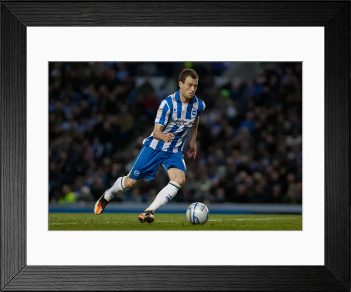 Framed Print : Ashley Barnes in Action: Brighton & Hove Albion vs. Reading, April 10, 2012 Framed Print : Ashley Barnes in Action: Brighton & Hove Albion vs. Reading, April 10, 2012