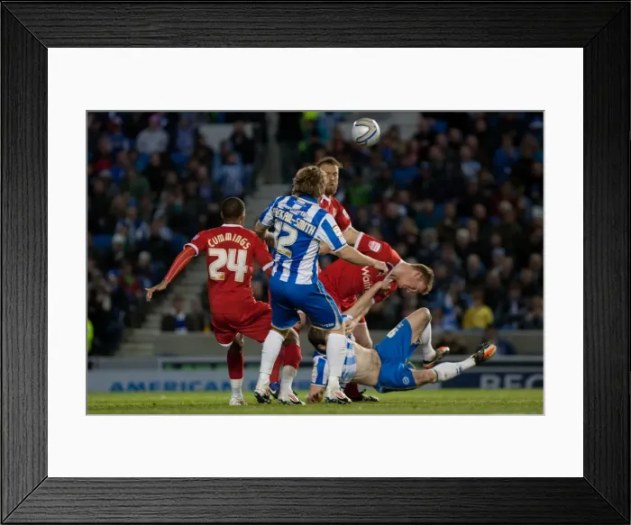 Framed Print : Controversial Penalty: Ashley Barnes Wins for Brighton & Hove Albion against Reading, April 10, 2012 Framed Print : Controversial Penalty: Ashley Barnes Wins for Brighton & Hove Albion against Reading, April 10, 2012