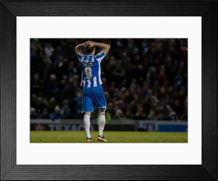 Framed Print : Barnes Misses Decisive Penalty: Brighton & Hove Albion vs. Reading, April 2012 (NPower Championship) Framed Print : Barnes Misses Decisive Penalty: Brighton & Hove Albion vs. Reading, April 2012 (NPower Championship)