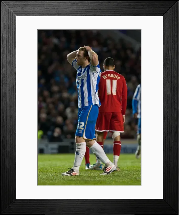 Framed Print : Craig Mackail-Smith: In Action Against Reading in the Npower Championship, April 10, 2012 (Brighton & Hove Albion) Framed Print : Craig Mackail-Smith: In Action Against Reading in the Npower Championship, April 10, 2012 (Brighton & Hove Albion)