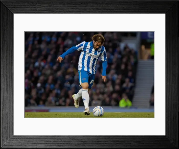 Framed Print : Inigo Calderon in Action: Brighton & Hove Albion vs. Reading, April 10, 2012 Framed Print : Inigo Calderon in Action: Brighton & Hove Albion vs. Reading, April 10, 2012