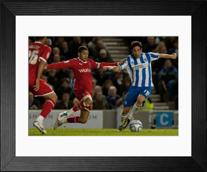 Framed Print : Vicente's Glory: Brighton & Hove Albion vs. Reading, NPower Championship (10th April 2012) Framed Print : Vicente's Glory: Brighton & Hove Albion vs. Reading, NPower Championship (10th April 2012)