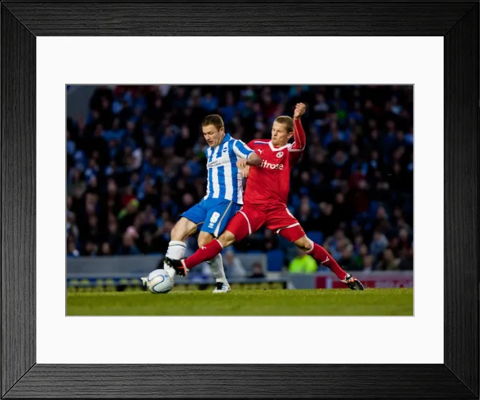 Framed Print : Brighton & Hove Albion Reading120410 Framed Print : Brighton & Hove Albion Reading120410