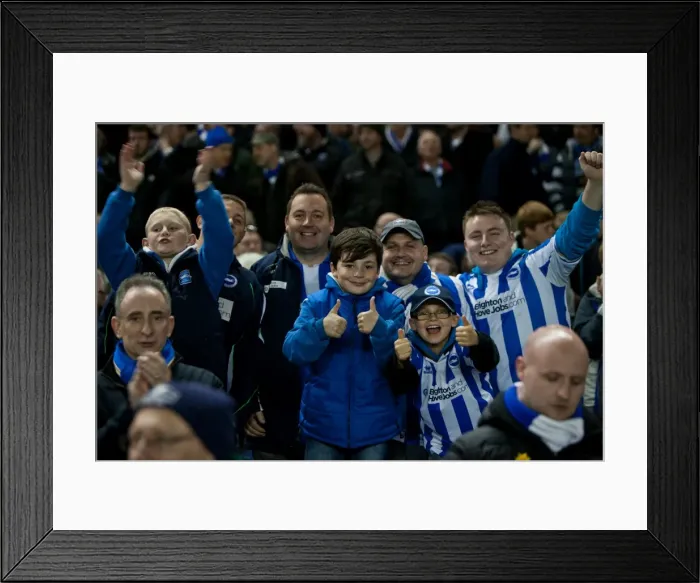Framed Print : Brighton & Hove Albion: Unforgettable 10-04-2012 10-0 Victory Against Reading Framed Print : Brighton & Hove Albion: Unforgettable 10-04-2012 10-0 Victory Against Reading