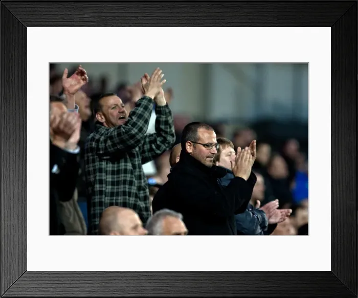 Framed Print : Brighton & Hove Albion FC: Electric Atmosphere in the North Stand vs. Reading (April 10, 2012) Framed Print : Brighton & Hove Albion FC: Electric Atmosphere in the North Stand vs. Reading (April 10, 2012)