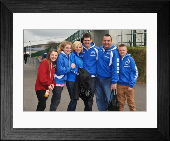 Framed Print : Brighton & Hove Albion vs. Middlesbrough (2011-12): A Glance at the Final Home Game Framed Print : Brighton & Hove Albion vs. Middlesbrough (2011-12): A Glance at the Final Home Game