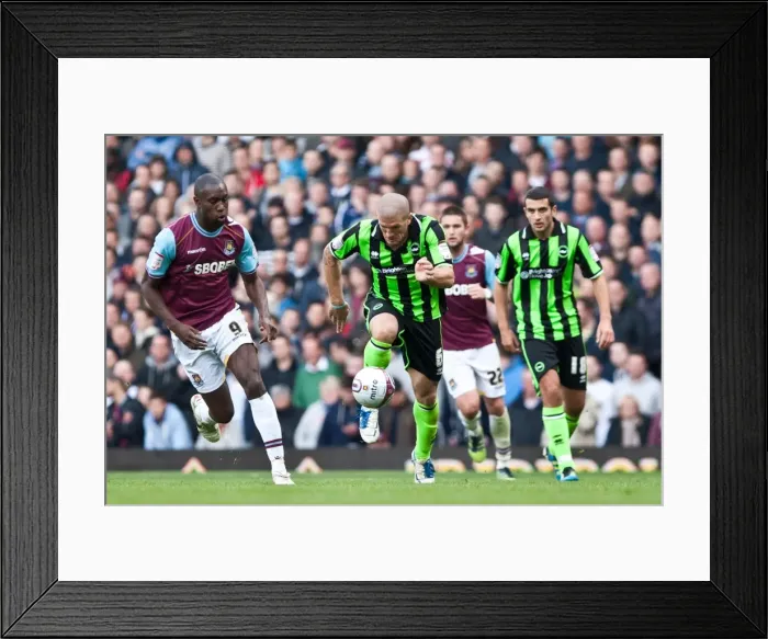 Framed Print : Brighton West Ham 120414 Framed Print : Brighton West Ham 120414