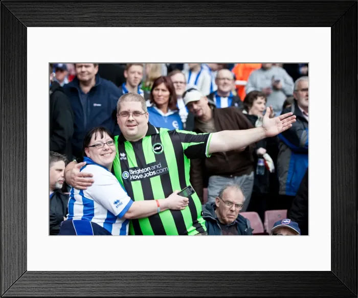 Framed Print : Dramatic Showdown: Brighton & Hove Albion vs. West Ham United (Away) - 14-April-2012 Framed Print : Dramatic Showdown: Brighton & Hove Albion vs. West Ham United (Away) - 14-April-2012