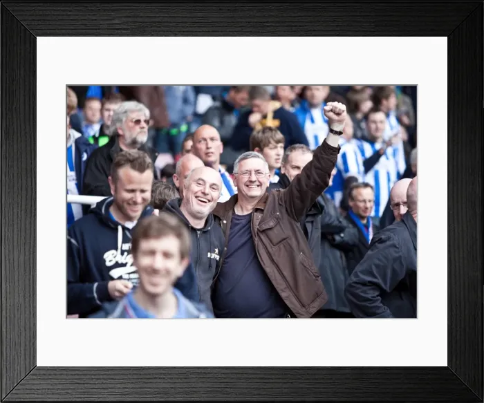 Framed Print : Brighton & Hove Albion vs. West Ham United (Away) - A Glimpse into the 2011-12 Season: The April 14th Encounter
